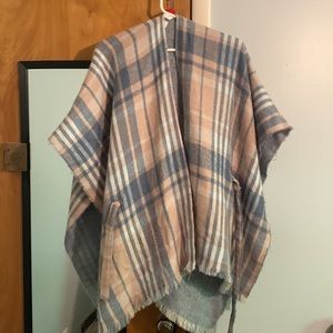 Pink & Blue Shaw/Cover